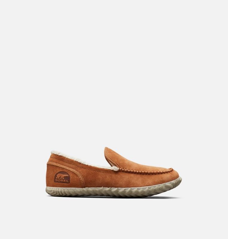 Mens Slippers Brown - Sorel Dude Moc™ - 026-BXMJOT